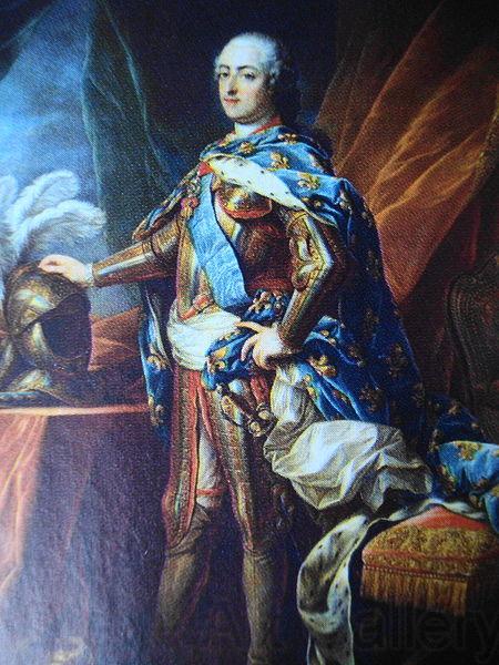 Jean Baptiste van Loo Portrait of Louis XV of France France oil painting art